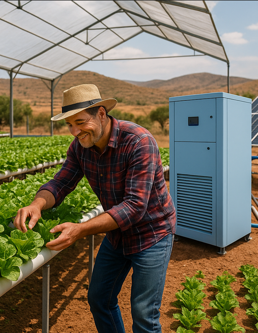 Projet agricole Blue Yara